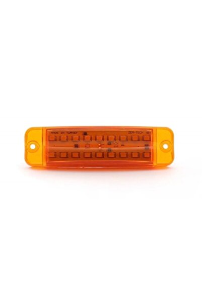 Koçyiğitler Otomotiv Çift Sıra Parmak Led Lamba 18 Ledli Sarı 12/24 Volt