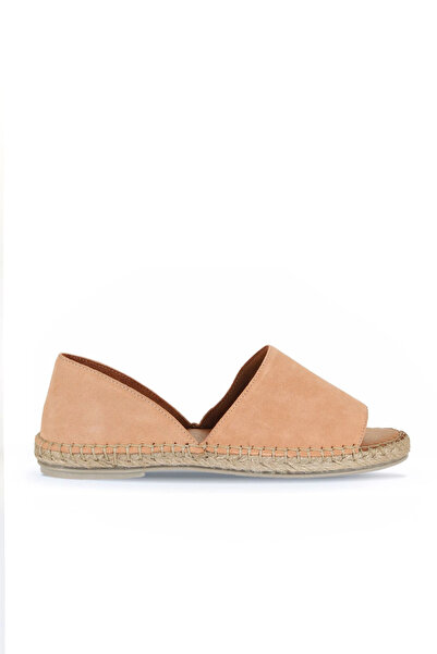 Bueno Shoes Turuncu Süet Kadın Espadril Ayakkabı 01wq2413