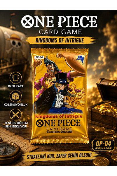 CANTEX TECH One Piece Card Game Booster Yellow Pack 1 Paket Trading Cards - 1...