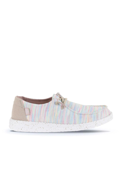 HEY DUDE Pantofi de damă Aurora White Hd Wally Coastline 01hd40078