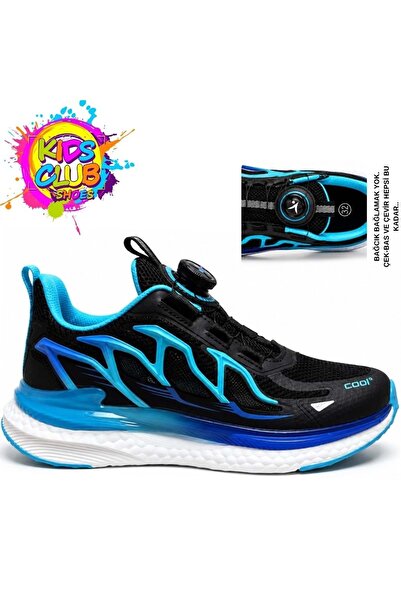 Kids Club Shoes حذاء رياضي للأطفال من Cool Zeo ذو أربطة ذكية لتقويم العظام با...