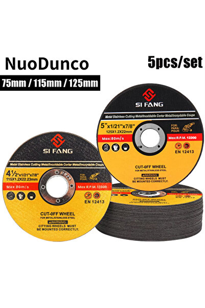 Choice1 5PCS 115mm 5Pcs/Set 75/115/125mm Metal Cutting Disc Angle Grinder Saw...