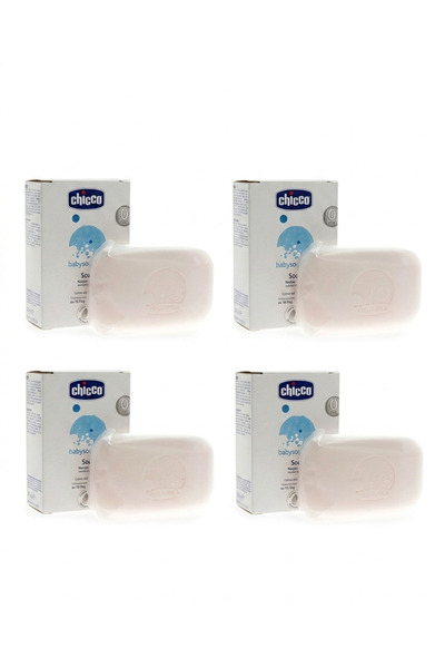Chicco صابون بيبي مومنتس للأطفال 100 جرام - تركيبة مرطبة ولا تسبب حرقاً للعينين