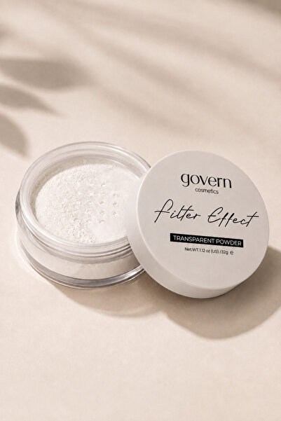 govern Profesyonel Transparan Pudra - Transparent Powder - Beyaz