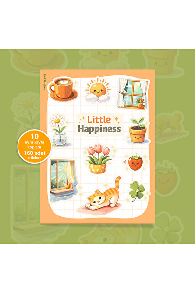 To Design Lab Set de autocolante Daily Little Happies 10 pagini identice/160 ...