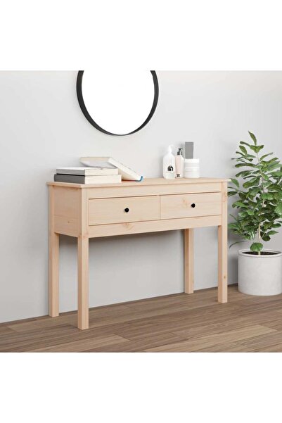 Concept Masă consolă, 100x35x75 cm, lemn masiv de pin