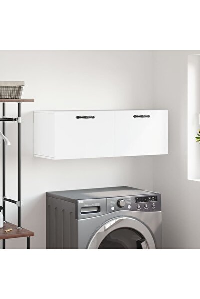 Concept Dulap de perete, alb, 100x36,5x35 cm, lemn compozit