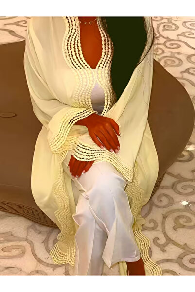 Noon Noora عباية نسائية أنيقة جديدة لربيع وصيف هذا العام، بفتحة أمامية (بدون ...
