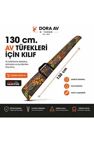 PROHUNTER Tüfek Kılıfı 130 Cm (71 NAMLU) Av Tüfeği Kılıfı