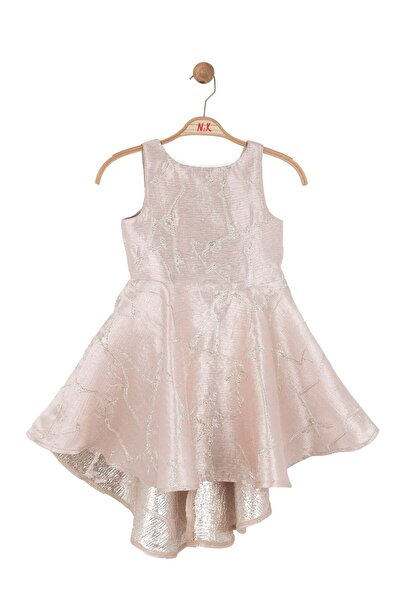 nk kids Nk Kız Çocuk Kolsuz Abiye Elbise 8-14 Yaş PEMBE