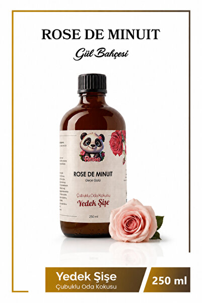 Rosie Rose de Minuit Çubuklu Oda Kokusu Yedek Şişe 250 ml – Gece Gülü Aromalı...