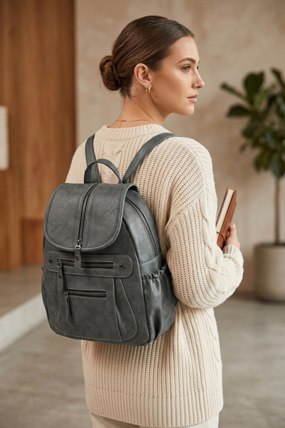 By Hakan Gk48 Backpack Women's Hand-Handed Bag Daily Waterproof Sports Travel...
