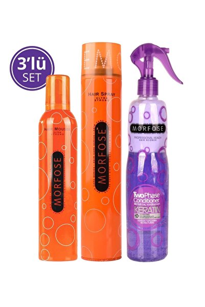 Morfose Ultra Canlı Saç Şekillendirici Set