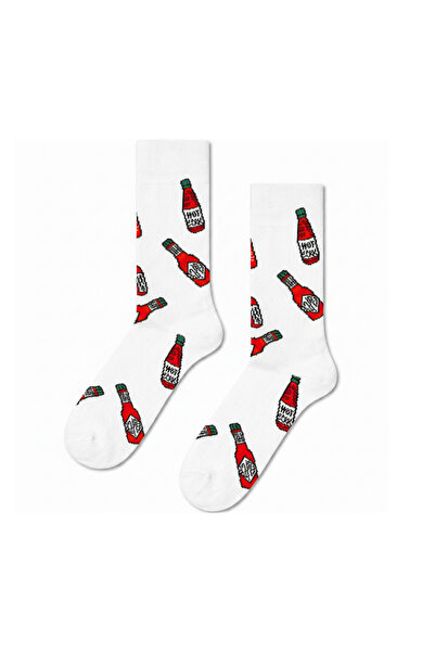CARNAVAL SOCKS Шарени спортни чорапи с горещ сос