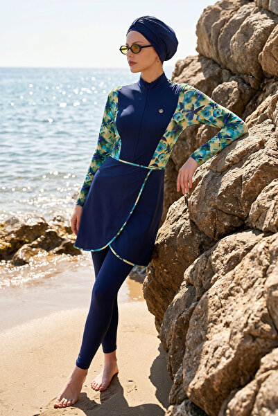 InStyle 2318 Koyu Lacivert Tesettür Mayo