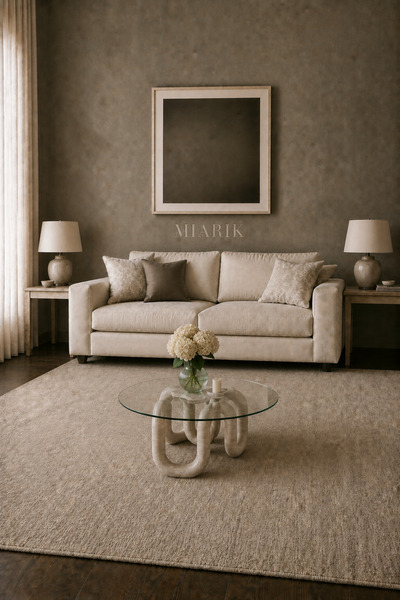 MIARIK DESIGN Daffodil - Mermer El Oyması Orta Sehpa