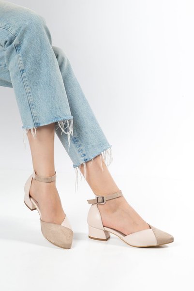 Hayalimdeki Ayakkabı Holly Heeled Skin-Suede Shoes