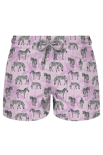 Bonitas Beachwear شورت بونيتاس للأولاد زيبرا-بينك 22702