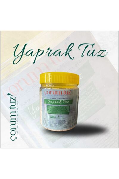 Çorum Memlaha Memlahadan Yaprak Tuz 250g
