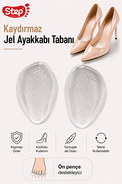 COMFORTSTEP Kaydırmaz Jel Kadın Topuklu Ayakkabı Tabanı