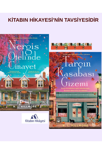 Yuzu Kitap Nergis Oteli nde Cinayet, Tarçın Kasabası Gizemi(2KİTAP)