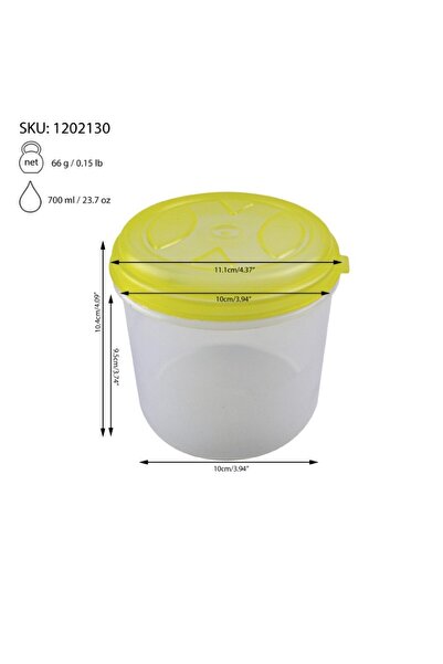 gogiva Cutie de condimente cu capac, 700 ml