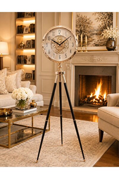 Santara AVANGARDE ROSE GOLD METAL İSKELET VE AYAKLI SESSİZ MEKANİZMALI ÇARKLI...