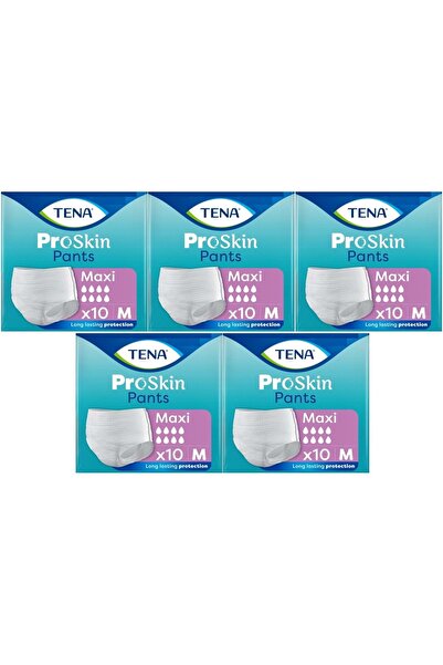 TENA Proskin Pants Maxi Emici Külot Yetişkin Bezi M - Orta - Medium 50 Adet