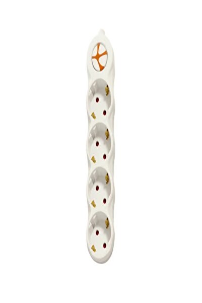 Tunçmatik TSK19066 Powerstrip Dörtlü Anahtarlı 5 Metre Grup Priz
