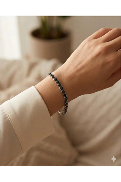Siya Silver Women's Steel Waterway Bracelet