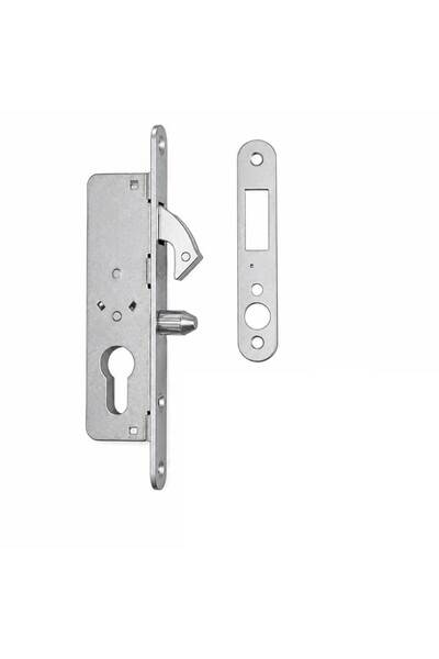 EmaConstruct Încuietoare îngustă pentru porți culisante 130x34 mm