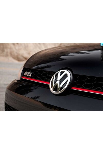 OEM AUTOGP Vw golf 7 gti ön panjur ızgara kırmızı şeritli 2012+