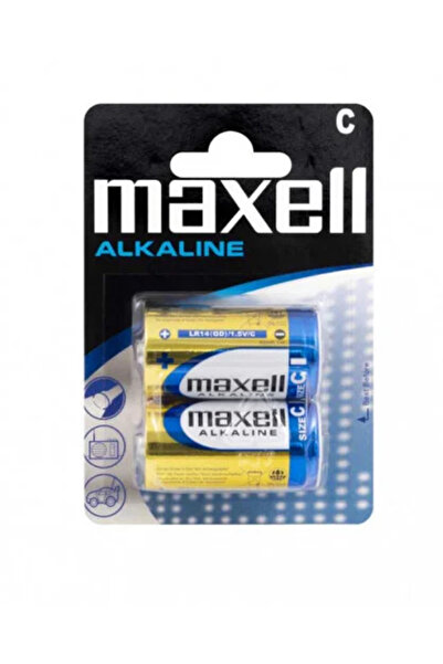 Maxell Baterii alcaline R14 2 buc/set