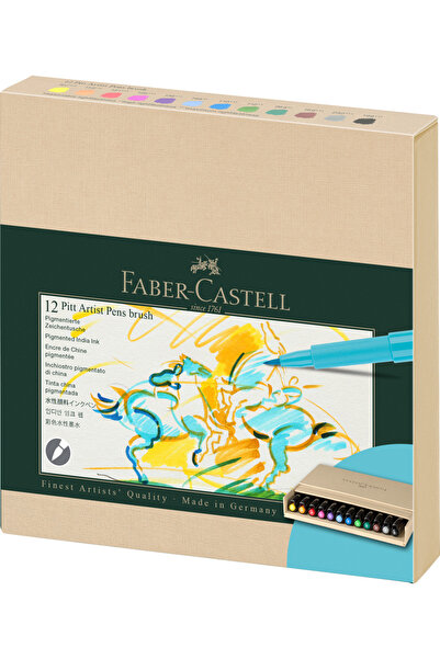 Faber Castell PITT ARTIST PEN STUDIO BOX 12 BUCĂȚI 2024 FABER-CASTELL