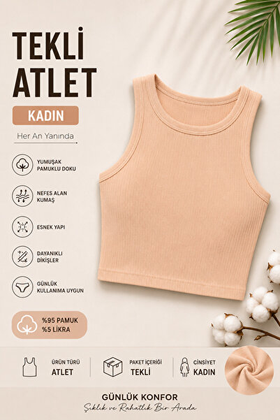 Nicoletta Tricou sportiv pentru femei crop cu bretele late bumbac piese mater...