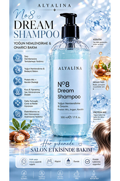 alyalina Aly Dream Shampoo Yoğun Onarıcı 500 ml