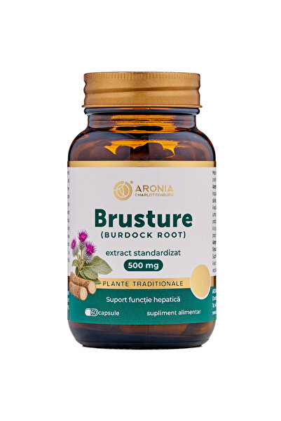 Aronia Charlottenburg Burdock 500 mg — 60 capsule cu extract concentrat din r...