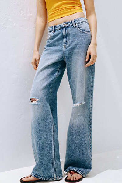 H&M Wide High Jeans