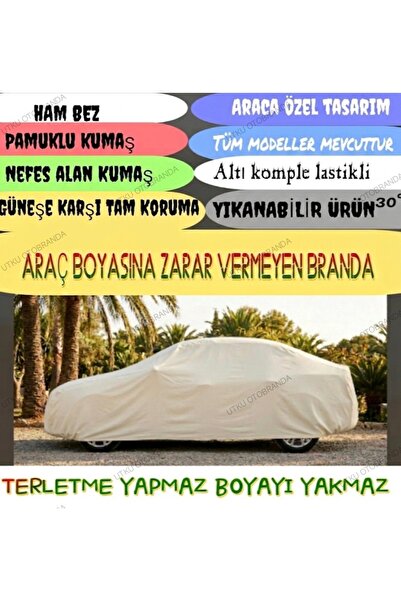 Utku otobranda Ferhan gün Fiat linea Uyumlu Oto Branda - Ham Bez Pamuklu Kumaş