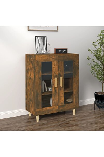 Concept Servantă, stejar fumuriu, 69,5x34x90 cm, lemn prelucrat