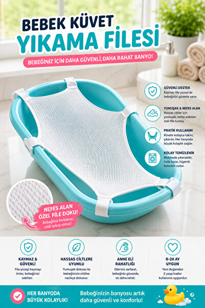 Özlem Toys Bebeğimin Yıkanma Kuvet Filesi