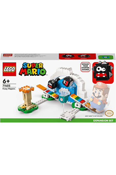 LEGO Super Mario - Set de expansiune - Fuzzy Flippers 71405, 154 piese