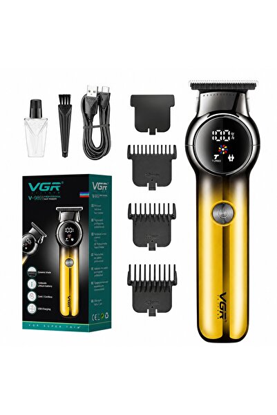 divendi-ro Trimmer profesional VGR V-989, pentru barbă, contur și corp, afișa...