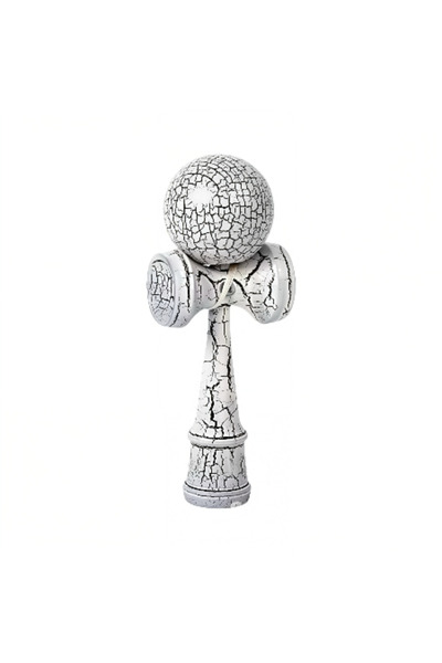 Universul Jucăriilor KENDAMA – Model Cracked Silver