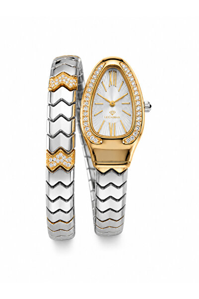 Le Cadran ساعة يد نسائية من Elegance Nuit باللون الذهبي Old Money Vintage Sna...