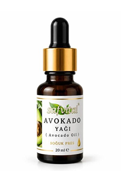 safvital زيت الأفوكادو 20 مل زيت عطري فاخر معصور على البارد للعناية بالشعر وا...