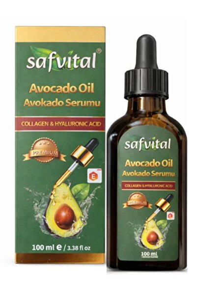 safvital Avocado Oil Serum 100 ml Collagen Hyaluronic Acid Moisturizing Skin ...