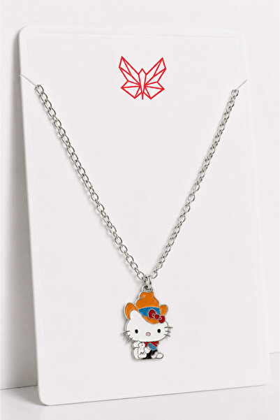 MakeWell Hello Kity Kuromi Figures Designed Chain Children's Necklaces