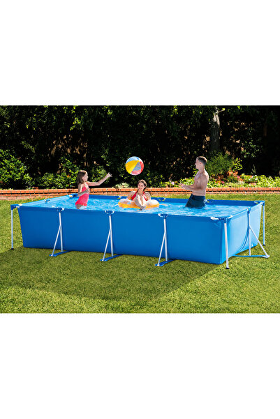TOTTERİQ Prefabrik Aile Havuzu 300x200x75 cm Büyük Boy Bahçe Havuzu