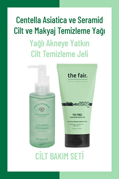 Dermal Oil Based Cleaner and the fairAnti-Sebum Face Wash Gel